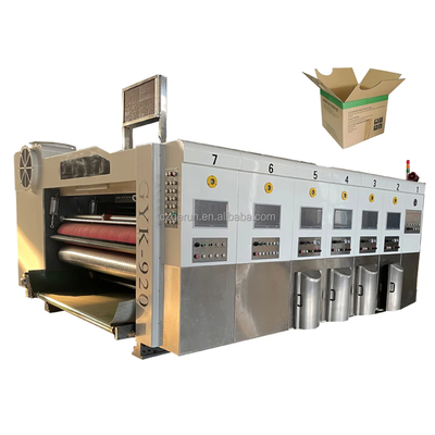 1-6 Renkli Fleksosürücü Makine Kromo Çaplama Çap Hızı 100-300m/Min