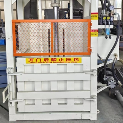 Tek Silindirli Atık Kağıt Baler Paketleme Makinesi ISO CE