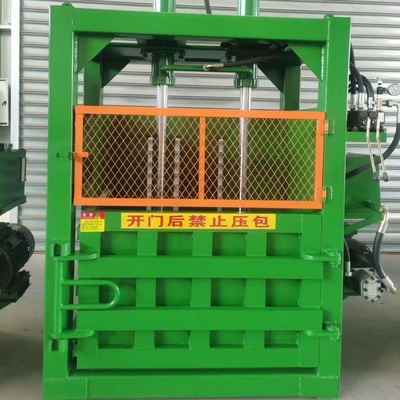 Çift Silindir Atık Kağıt Baler Paketleme Makinesi Sıkıştırma ve Paketleme İçin
