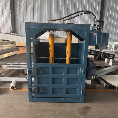 Çift Silindir Atık Kağıt Baler Paketleme Makinesi Sıkıştırma ve Paketleme İçin