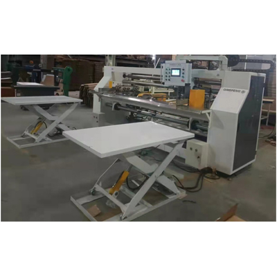 Model 4600 Çift Parçalı Tip 6 Servo Oluklu Karton Katlama Yapıştırma Makinası