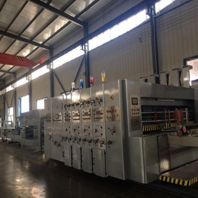 GYK Yüksek Hızlı Otomatik çok renkli flexo mürekkep Baskı Slotting Die kesme makinesi