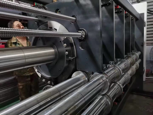 Oluklu Mukavva Flekso Baskı Makinesi Karton Kutu Baskı Yerleştirme Makinesi