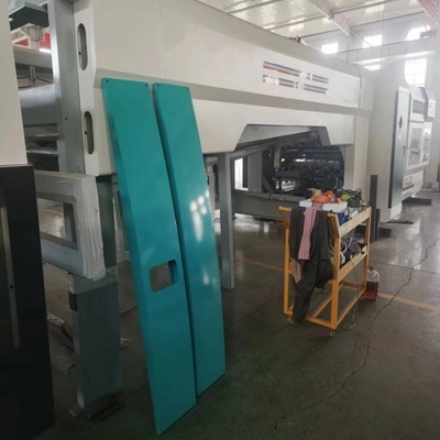 Flexo baskı katlama yapıştırma makinesi karton üretim hattı doğru ve düzgün yığma