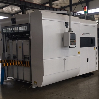 Ağır Güçlü 14.5 ~ 15.5T 980mm Kesme ile Corrugated Karton Die Kesme Makinesi