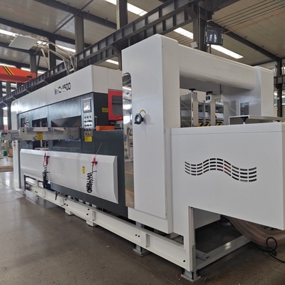 Precision 11kw PLC Die Cutting Machine For Corrugated Cardboard (Dolu karton için 11kw PLC ölçekli kesim makinesi)