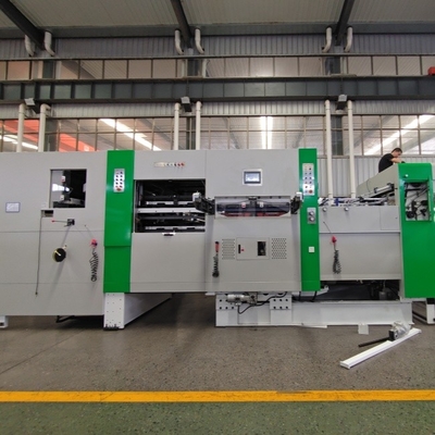 1300/1500mm Die Cutter Makine Creasing Fonksiyonu ve Baskılı Düz Die Cutting