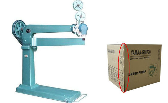 Manual Karton Kutusu Dikiş Makinesi Gürültülü Kutusu Dikiş 3 Ply 5 Ply 7 Ply Kartonlar için Tek Çift Güçlendirilmiş Dikiş Destekler