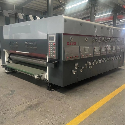 Yarı Otomatik 2 Renkli Karton Kutu Yapım Makinesi Geniş Web Flekso Baskı Makinesi