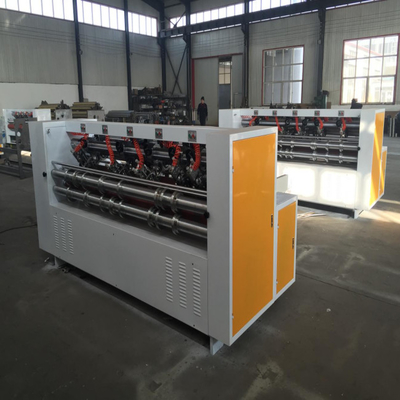 Otomatik Ön Kenar Besleyici İnce Bıçak Kesme Puan Makinesi 5 Bıçak 8 Puan