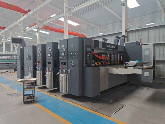 Yüksek Hızlı Otomatik Karton Flexo Baskı Slotting Die Kesme Makinesi
