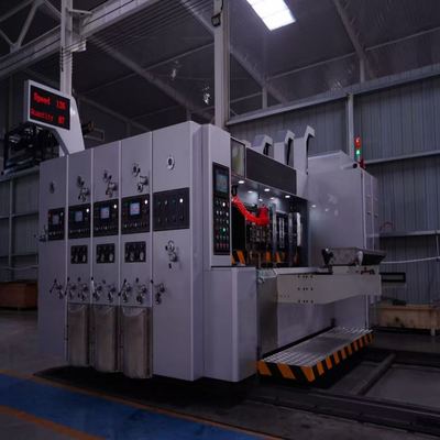 Karton Kutusu İçin Otomatik Flekso Baskı Oluk Açma Kalıp Kesme Makinesi 2800