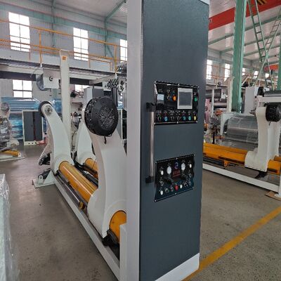 Sıcaklık Gereksinimleri 160C'den 180C'ye kadar 2 parça oranlama valfi ve kurutma şekillendirme sistemi içeren dalgalanmış karton üretim hattı