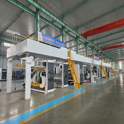 Kurutma ve şekillendirme 3 katmanlı 2 parça oranlama valf işleyişi ile kurutulmuş karton üretim hattı