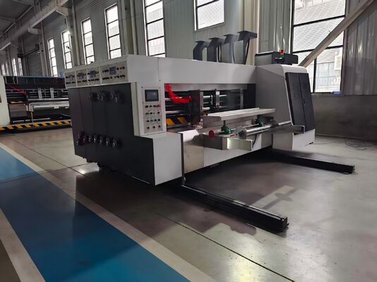 GYM-920 Otomatik Kenar Beslemeli Flekso Baskı Döner Slotter Makinesi, 100-130m/dk Hız ve 7 inç Renkli Dokunmatik Ekranlı