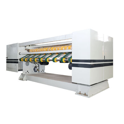 Ana Tahrik Servo Motor 22 KW Oluklu Mukavva Üretim Hattı Üretim İçin ± 1mm ​​Kesme Hassasiyetine Sahip NC Kesme Makinesi