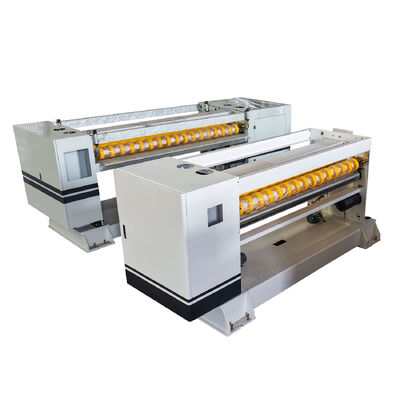 Çalışma Genişliği 1600 1800 2000 2200 2500mm Özelleştirilebilir Gürültülü Karton Üretim hattı 380V Voltaj ve Gürültülü Karton Kesme İşlemi ile
