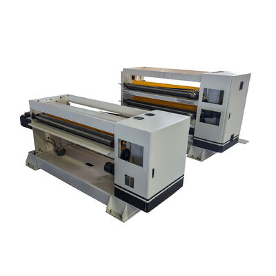 Main Drive Servo Motor 22 KW 3 Layer Corrugated Cardboard Production Line Gerçek Çalışma Hızı 150mmin Stable Output