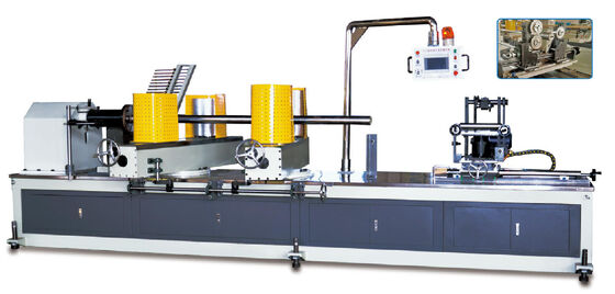 TZ-200 Dört Başlı Üç Blade Otomatik CNC Kağıt Tüp Yapma Makinesi 220v / 380v / 440v Voltajlı