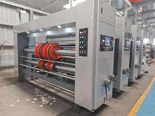 100-130m/dk Hız ve 7 inç Renkli Dokunmatik Ekran HMI'lı Otomatik Ön Kenar Beslemeli Flekso Baskı Yerleştirme Makinesi