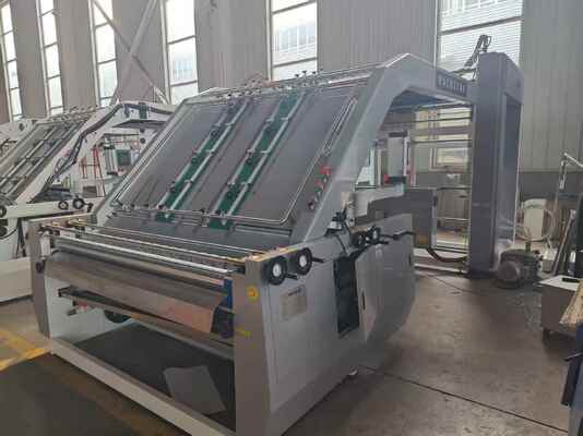 HL1600 Yüksek Hızlı 100 adet/dak Otomatik Flüt Laminasyon Makinesi 1600x1250mm Oluklu Karton İçin