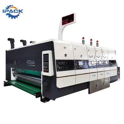 45# Çelik Oluklu Mukavva Flekso Baskı Makinesi ±0.15mm Baskı Hassasiyeti
