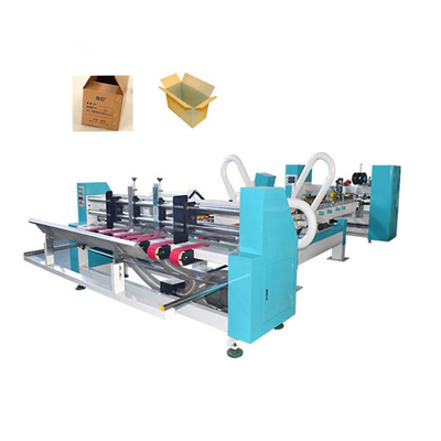 SC2600 Vakumlu Otomatik Klasör Yapıştırıcı Dikiş Makinesi Oluklu Kutu Paketleme Makinası