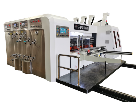Flekso Baskı Makinesi Oluklu Flekso Baskı Makinesi 8 Renk 2600mm
