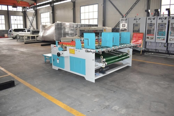 ODM 220V Yarı Otomatik Kutu Oluklu Mukavva Klasör Yapıştırma Makinası
