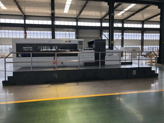 Kutular için 24.5KW Döner Oluklu Karton Kalıp Kesme Makinesi