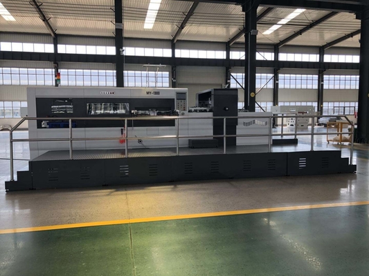 Kutular için 24.5KW Döner Oluklu Karton Kalıp Kesme Makinesi