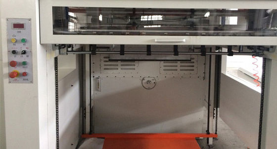 4500 adet/saat Kapasiteli, Kıvırma ve Kalıp Kesme İçin Yarı Otomatik Düz Yataklı Oluklu Karton Kalıp Kesme Makinesi