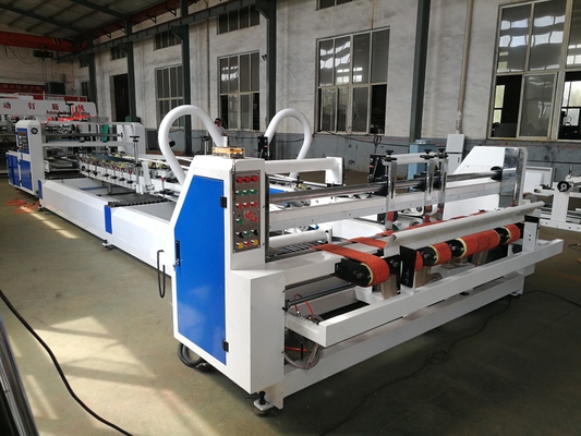 Karton Kutu Yapımı İçin Kullanılmış Tam Otomatik Oluklu Kutu İmalat Makineleri