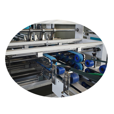 Kutu Katlama Yapıştırma Yapımı İçin Karton Karton Yapıştırma Makinesi