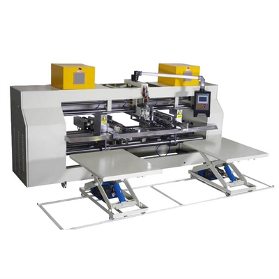 Yarı Otomatik 2600 Karton Kutu Zımba Makinesi Endüstriyel Çift Servo Sürücü